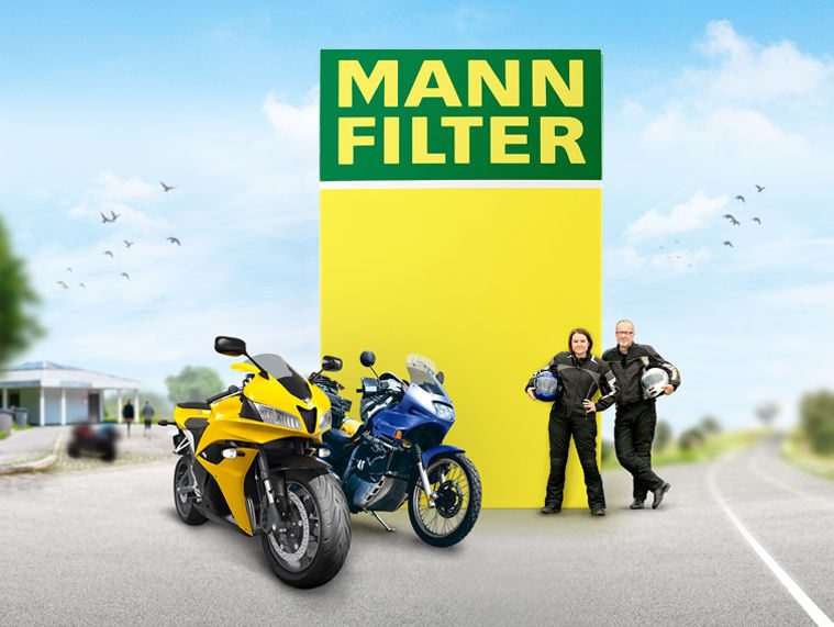  MANN-FILTER propose des solutions de filtration adaptées aux motos.