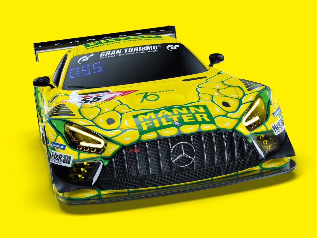 Die neue MANN-FILTER Mamba Motorsport 24 Stunden Rennen MANN-FILTER Mamba 2022 am Start