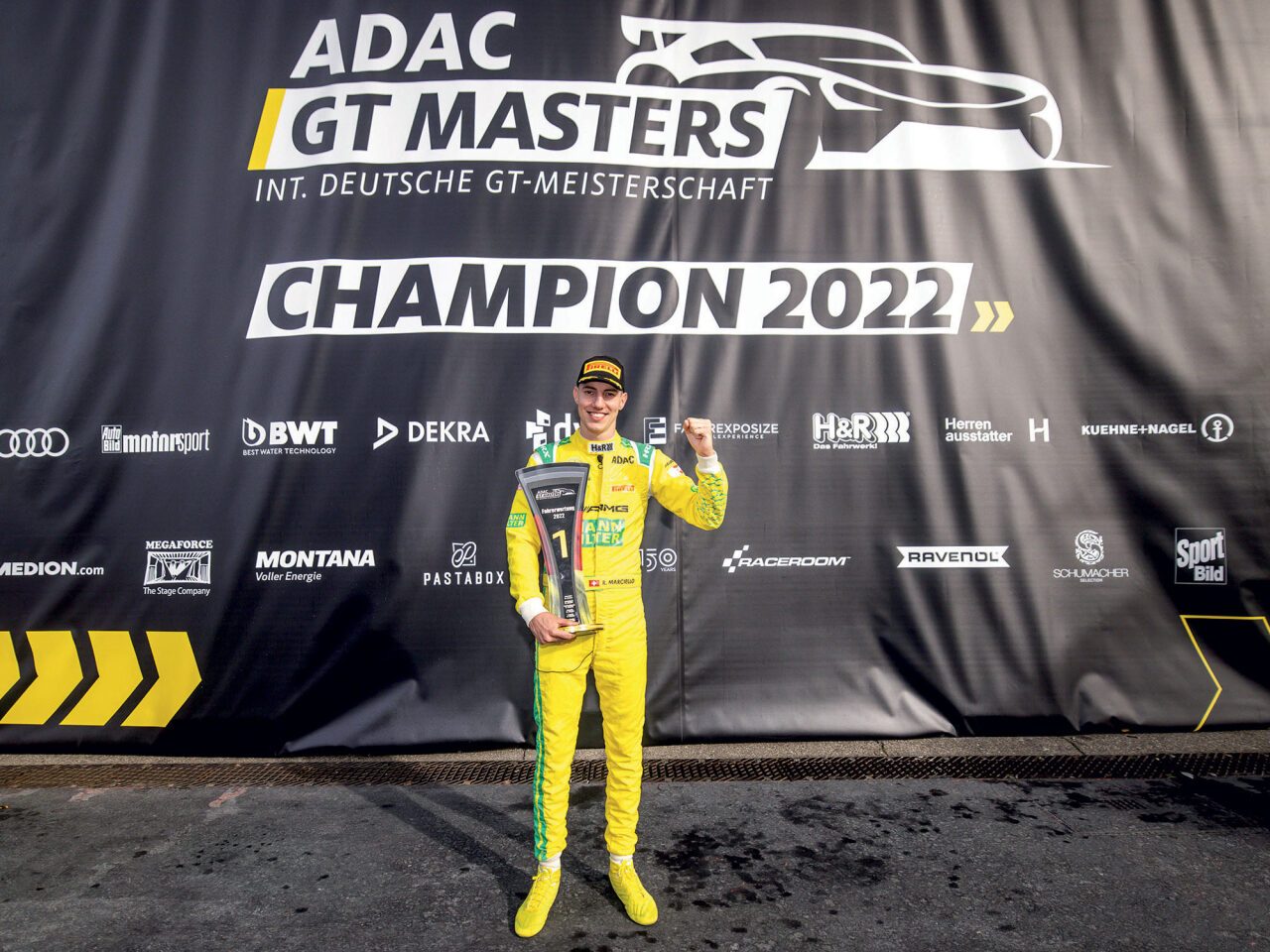ADAC GT Masters Champion Raffaele Marciello ADAC GT Masters Champion Raffaele Marciello