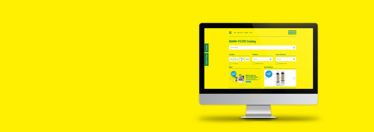 MANN-FILTER Online Catalog for desktop
