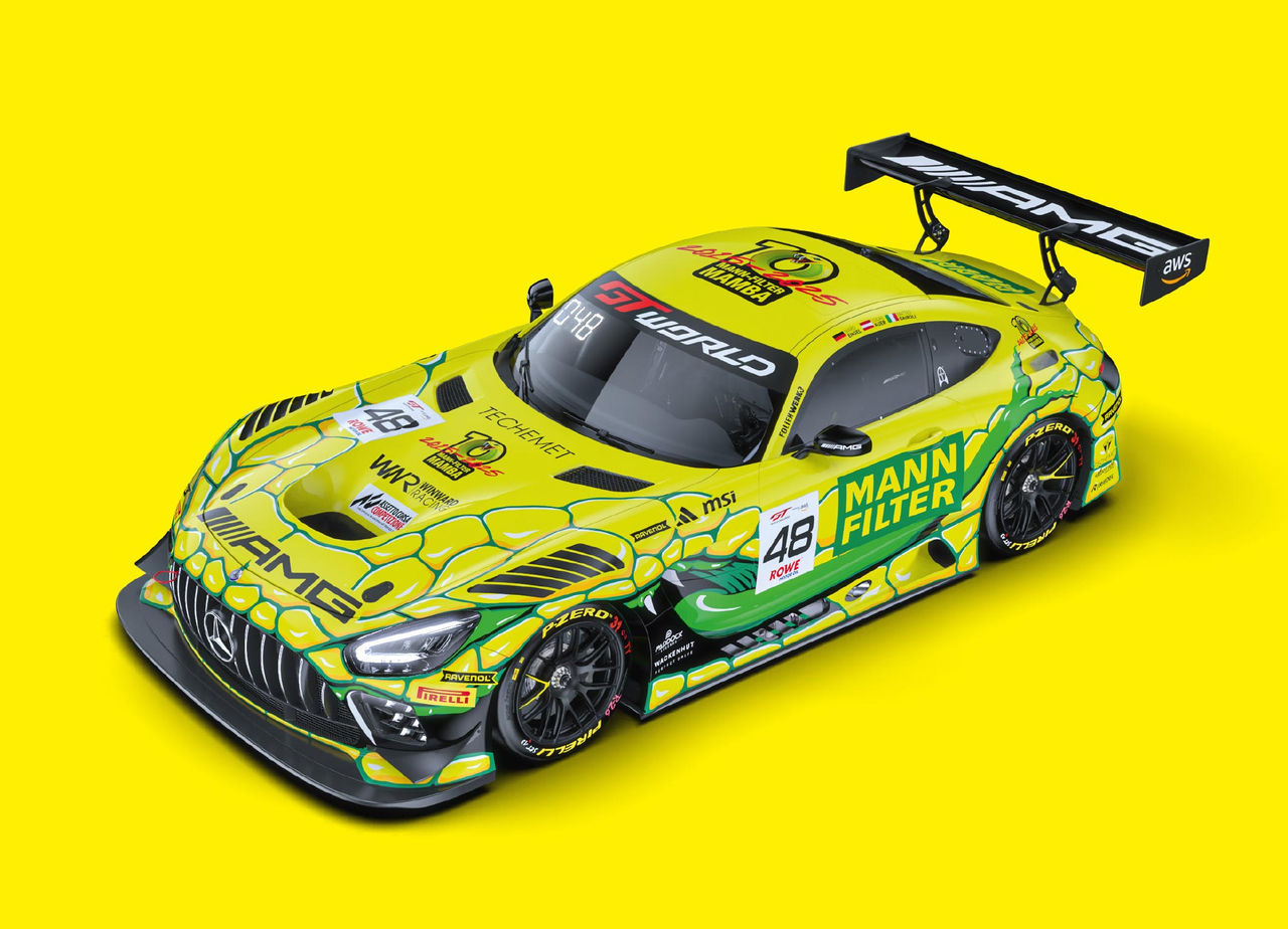 The MANN-FILTER Mamba for the Intercontinental GT Challenge 2023