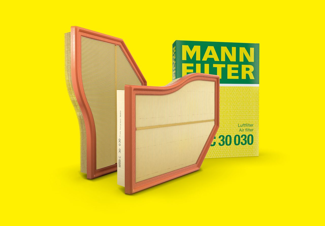 Filter udara mesin C30030 oleh MANN-FILTER