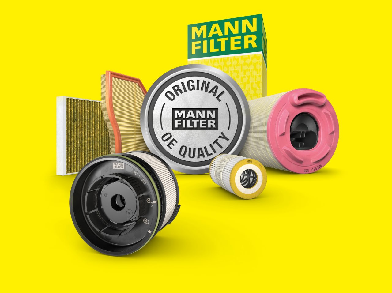 Aftermarket otomotif: filter dalam kualitas OE oleh MANN-FILTER