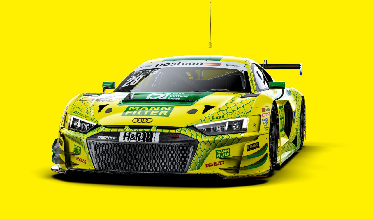 The new MANN-FILTER Audi at ADAC GT Masters