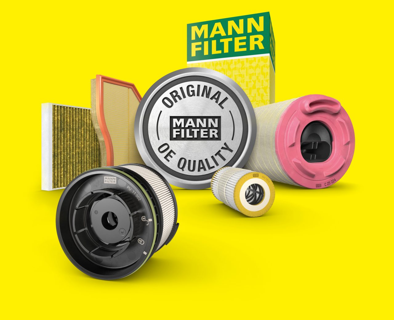 OEM automotive: filters in OE quality by MANN-FILTER